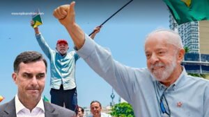 Simpatizantes de Lula celebran su victoria en la segunda vuelta de Brasil, 25 de octubre de 2026